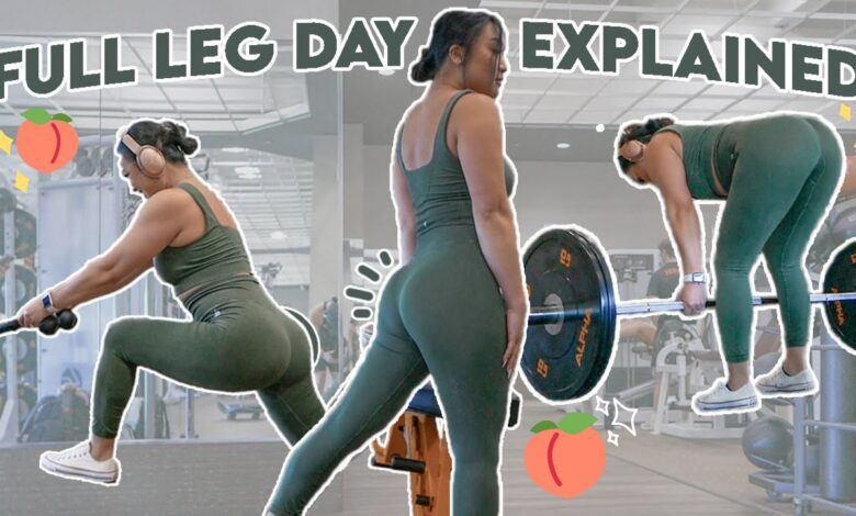 GROW YOUR GLUTES HAMSTRINGS FULL WORKOUT EXPLAINED