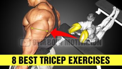 Get Huge Arms with 8 Super Effective Triceps Exercises