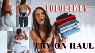 LULULEMON FAVES MASSIVE Try On Haul leggings tops