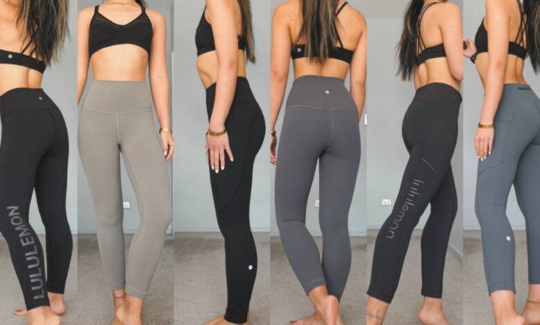 LULULEMON LEGGINGS TRY ON HAUL COLLECTION REVIEW