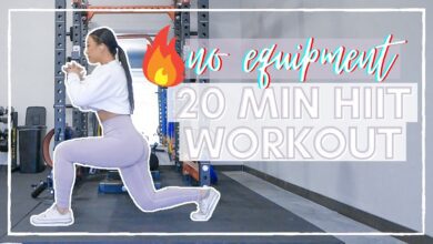Legs Booty Abs HIIT No Equipment