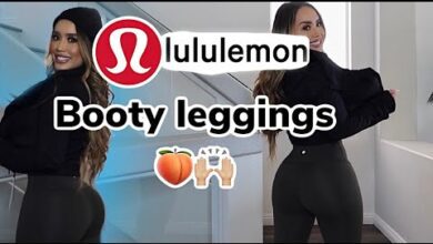 LuluLemon Booty Leggings Try On Haul Worth it