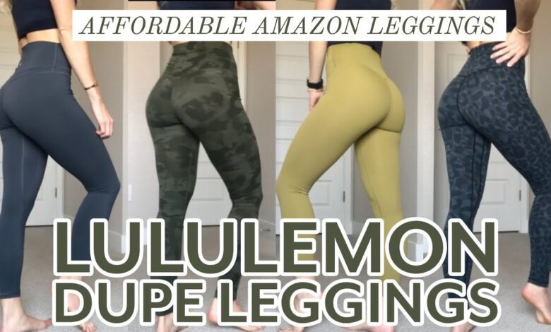 The Best Lululemon Dupe Leggings Amazon Leggings