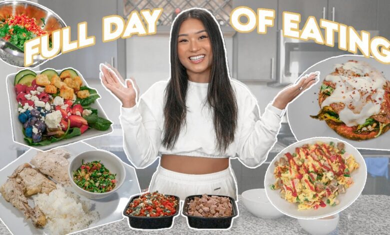 WHAT I EAT IN A DAY TO FUEL MY BODY