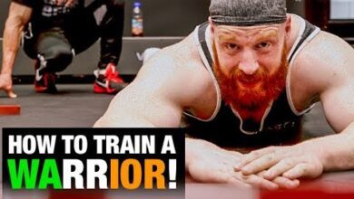 WWE Sheamus Workout BEHIND THE SCENES