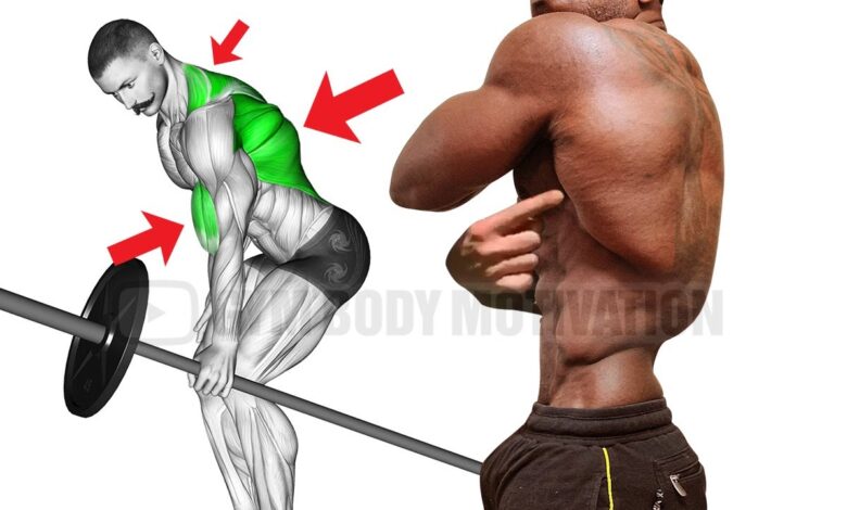 Workout for Massive Back Traps and Biceps