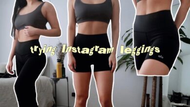 trying instagram popular leggings gymshark alphalete lululemon etc
