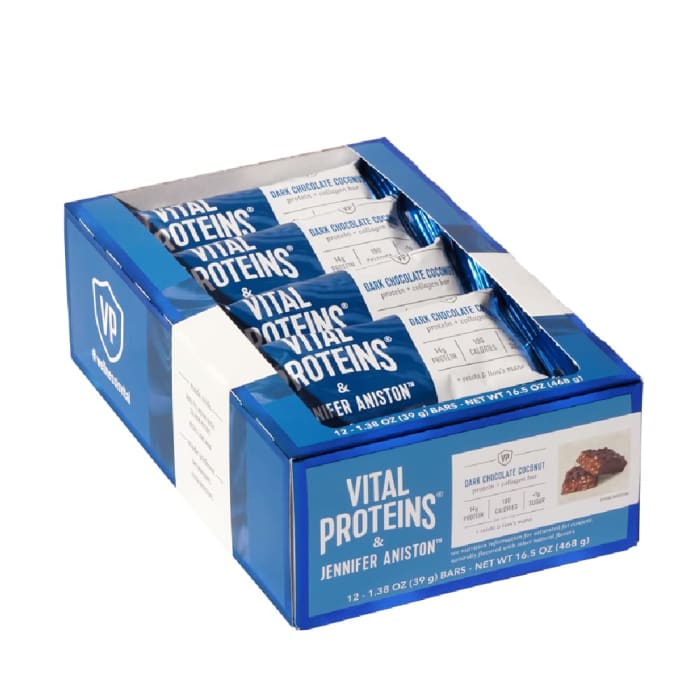 Vital Proteins® & Jennifer Aniston™ Dark Chocolate Coconut Flavored Protein and Collagen Bar