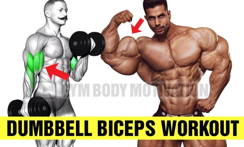 6 Best Dumbbell Biceps Exercises For Bigger Arms