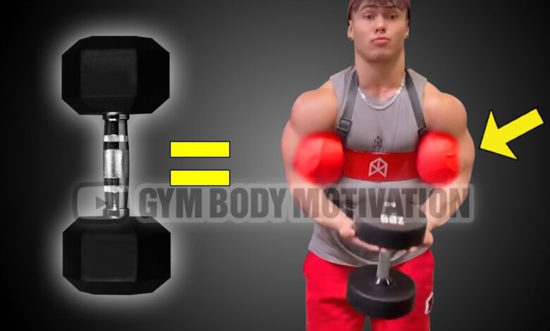 6 Dumbbell Biceps Exercises for Bigger Arms