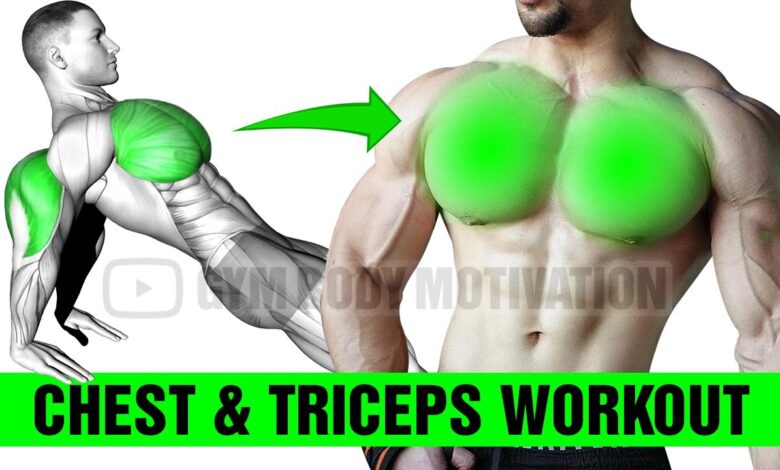 7 BEST Exercises For a BIGGER CHEST and TRICEPS