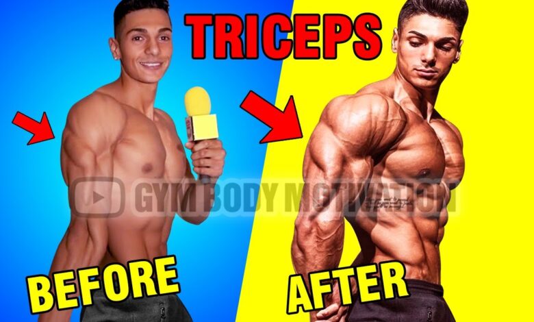 7 Best Triceps Exercises with Dumbbells ONLY