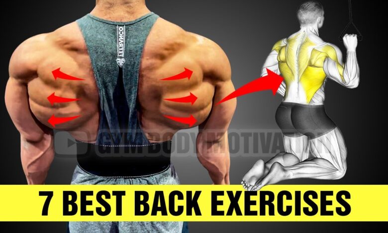 7 Fastest Effective Back Exercises For a WIDER Back