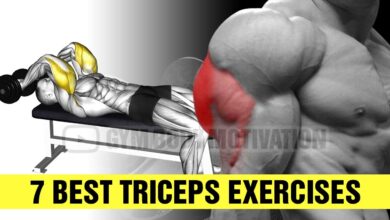 7 Fastest Effective Big Triceps Exercises Gym Body Motivation