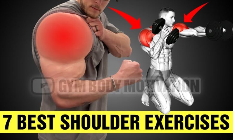7 Perfect Shoulders Exercises For Growth Gym Body Motivation