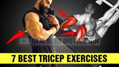 7 Quick Effective Tricep Exercises