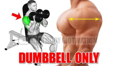 8 Best Effective Shoulder Exercises With Dumbbells Only