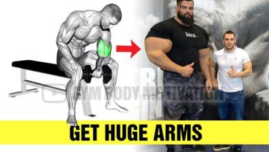8 Biceps Exercises To Get Huge Arms Gym Body