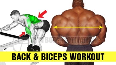 8 Exercises Make Your Back and Biceps Grow Fast