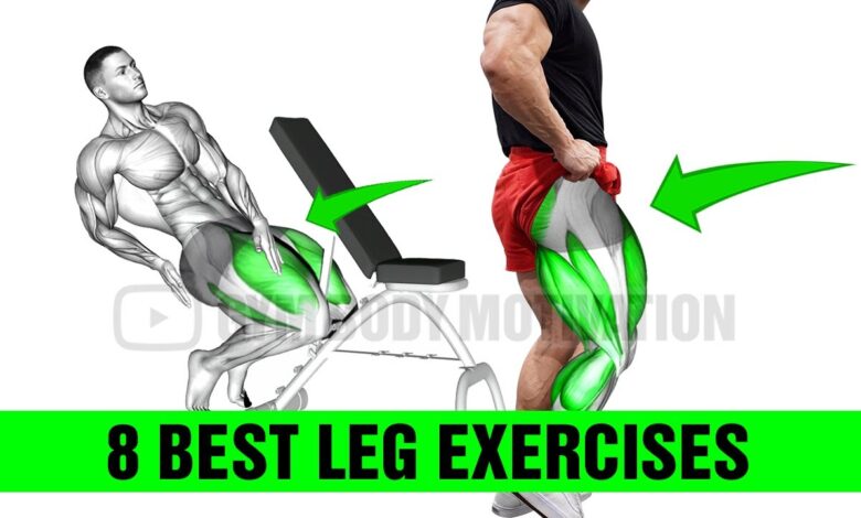 8 Fastest Effective Huge Leg Exercises