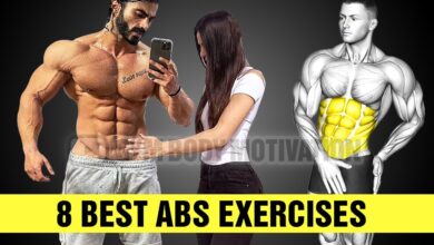 8 Most Effective ABS Exercises Gym Body Motivation