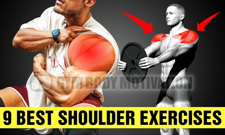 9 Best Shoulder Exercises You Need for Mass