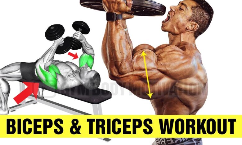 9 Effective Biceps and Triceps Exercises for Bigger Arms