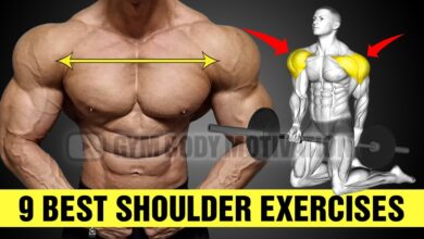 9 Quick Exercises For THICKER 3D Shoulders