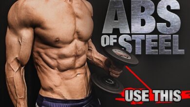 Ab Workout with Dumbbells CHISELED ABS