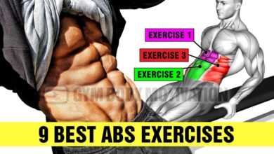 Best 9 ABS Exercises for Six Pack Gym Body