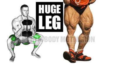 Bodybuilding Leg Workout for Mass Gym Body Motivation