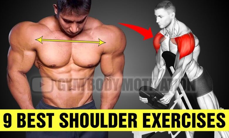 Build Wider Shoulders Using 9 Most Effective Exercises