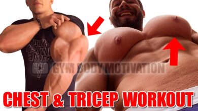 CHEST AND TRICEP WORKOUT FOR MASS