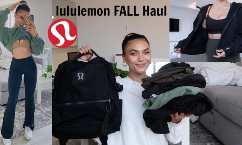 FALL lululemon Try On Haul New Favorites Groove Flare Pant