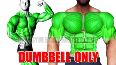 FULL BODY WORKOUT WITH DUMBBELLS ONLY