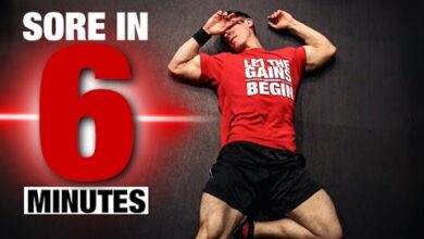 Fast Brutal Leg Workout SORE IN 6 MINUTES