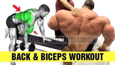 Full Back and Biceps Workout for Mass
