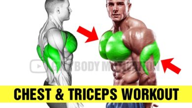 High Volume Chest and Triceps Workout Gym Body Motivation