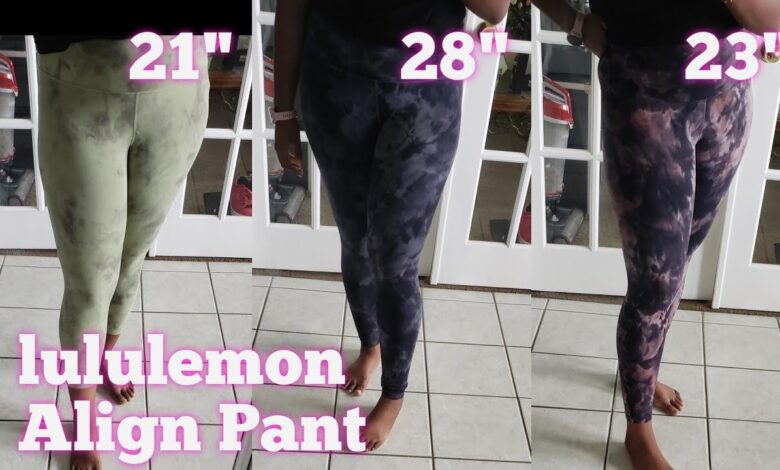 Lululemon Align Leggings Review Length Comparison