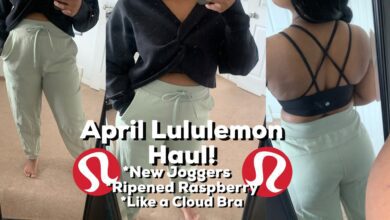 Lululemon April Try On Haul Relaxed Fit Joggers Ripened