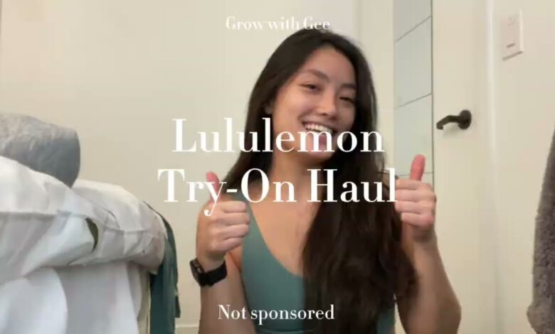Lululemon Try On Haul
