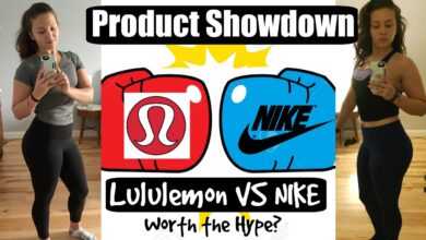 Lululemon Vs Nike Leggings High Rise Leggings Review