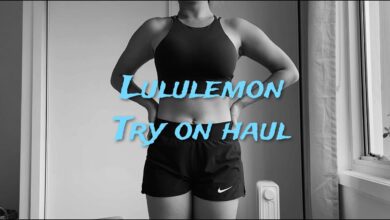 Lululemon try on haul like a cloud braalign leggings
