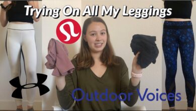 TRYING ON ALL MY LEGGINGS MY THOUGHTS LULULEMON OUTDOOR