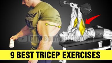 Top 9 World39s Best Tricep Exercises To Build Bigger Arms
