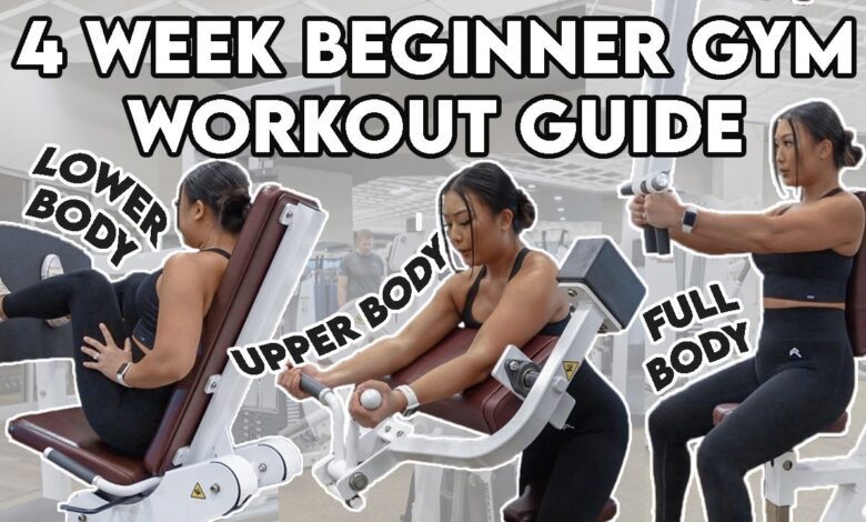 WEEK 4 Weight Training for Beginners at the Gym