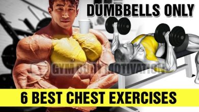 6 Dumbbell Chest Exercises For Mass Gym Body Motivation