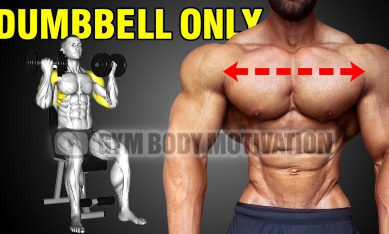 6 Dumbbell Exercises to Build Massive Shoulders