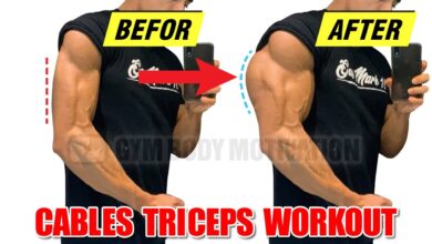 6 Triceps Exercises With Cable Only For Bigger Arms