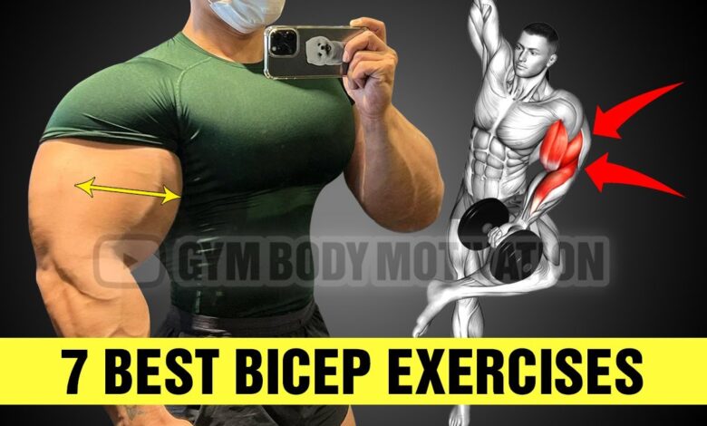 7 Quick Effective Bicep Exercises to Get Huge Arms